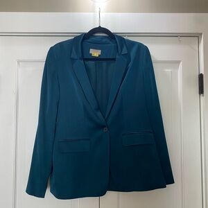 LOFT Teal Women's Suit Jacket